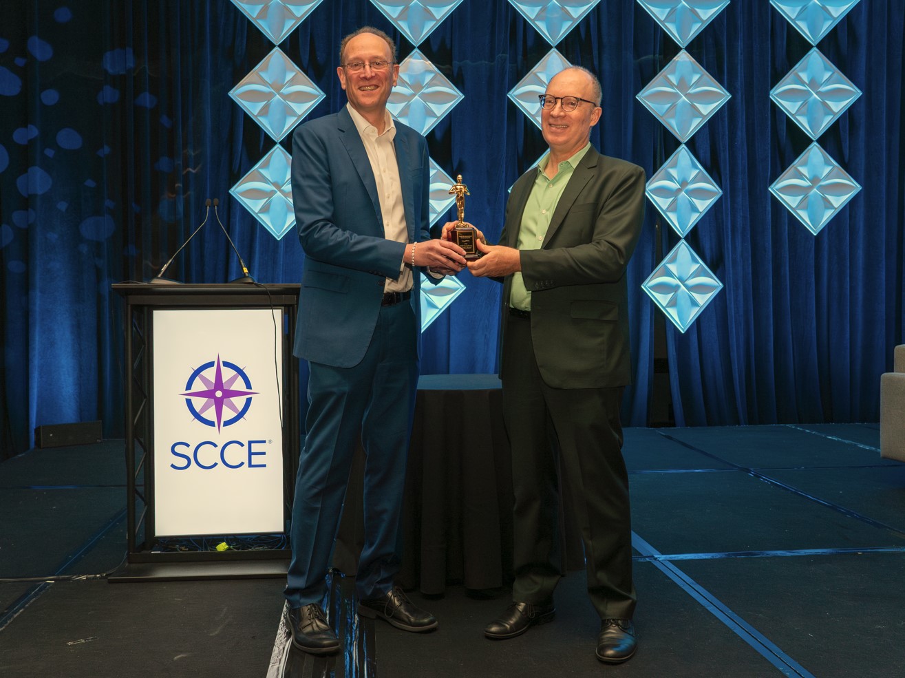 Frank Brown accepted on behalf of the Center for International Private Enterprise at CEI