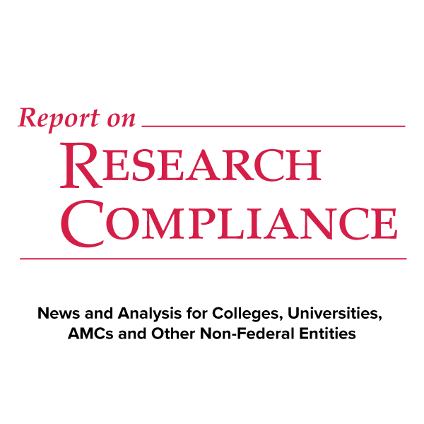 Report on Research Compliance