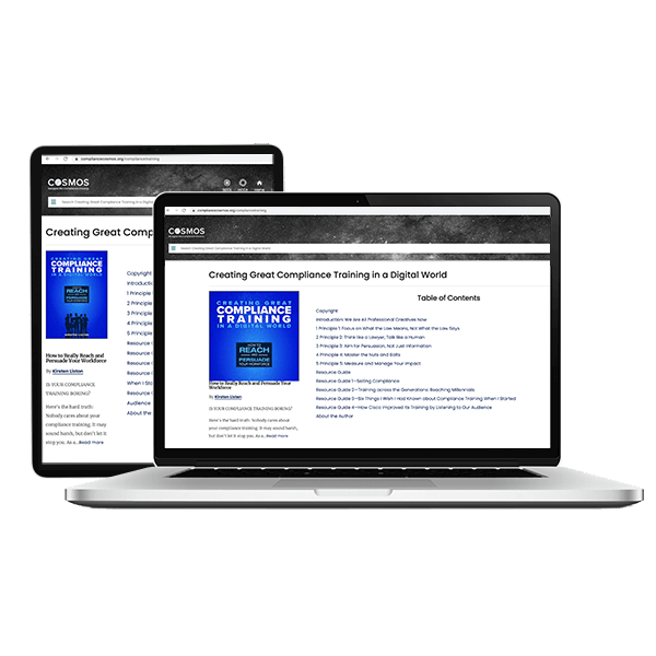 Creating Great Compliance Training in a Digital World online access