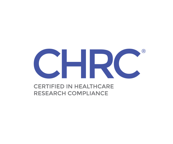 Certified in Healthcare Research Compliance
