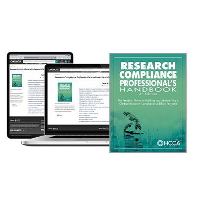 Research Compliance Professionals Handbook 4th Edition | Learn more