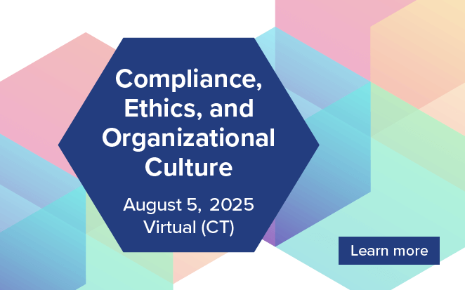 2025 Compliance, Ethics, and Organizational Culture