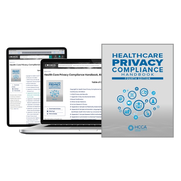 Health Care Privacy Compliance Handbook, Fourth Edition – HIPAA Compliance & Patient Data Protection Guide