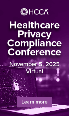 Register for HCCA's Virtual Privacy Compliance Conference