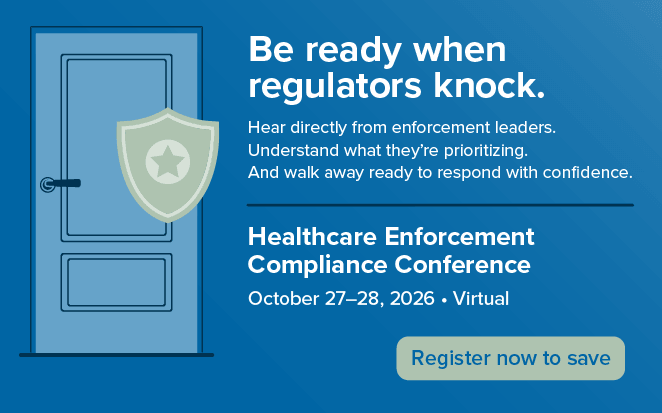 Health Enforcement Compliance Conference Register Now
