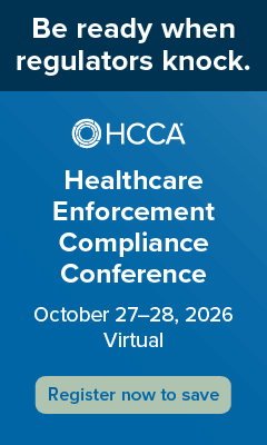Health Enforcement Compliance Conference Register Now