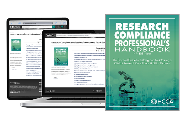 Research Compliance Professionals Handbook 4th Edition Now Available | Learn more