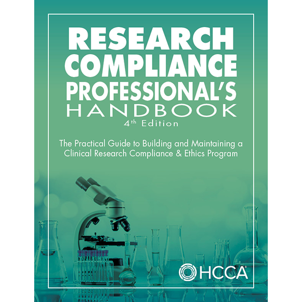 Research Compliance Professionals Handbook, 4th edition - COMING SOON!